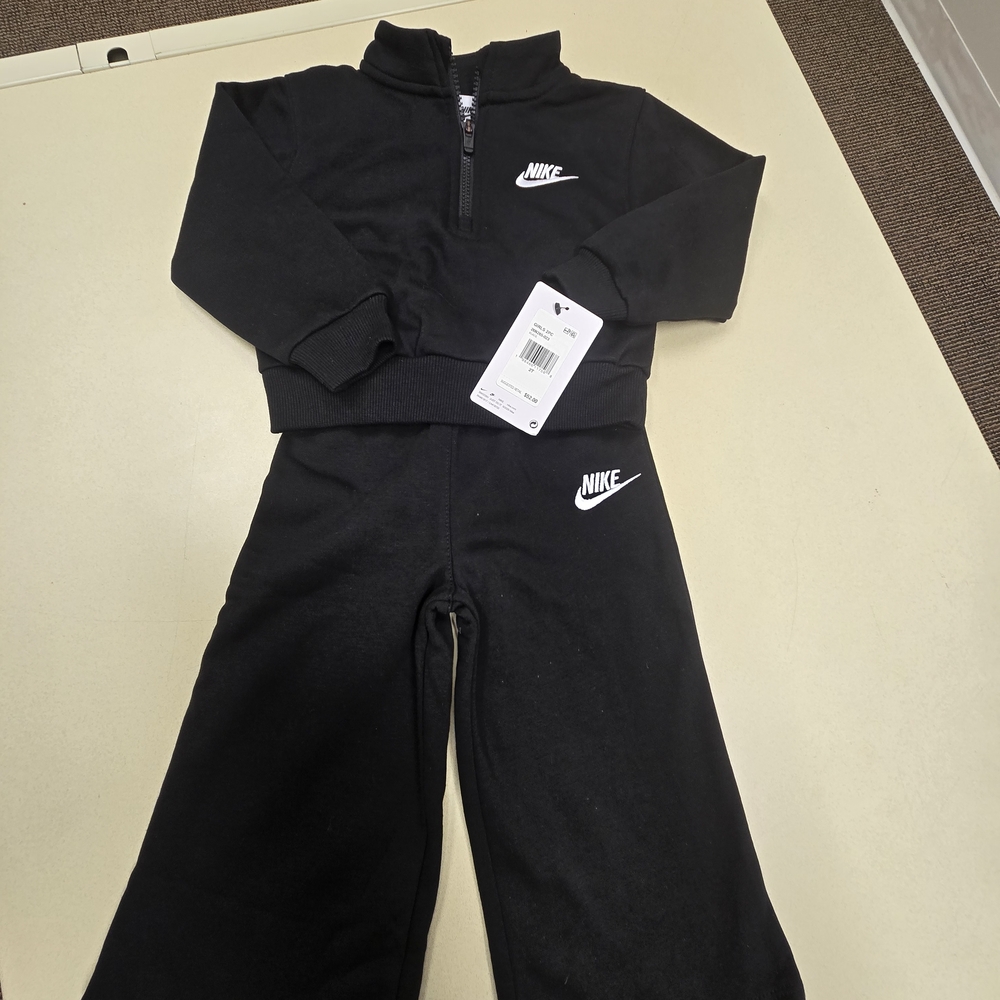 Nike Black Girls 2-Piece Set